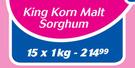 King Korn Malt Sorghum-15 x 1Kg 