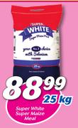 Super White Super Maize Meal-25Kg