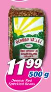Denmar Red Speckled Beans-500g