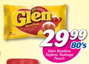 Glen Rooibos Tagless Teabags Pouch-80's