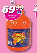 Oros Orange Squash-5Ltr