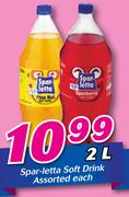 Spar-Letta Soft Drink-2Ltr Each