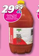 Darling Fruit Juice Blend-4Ltr Each