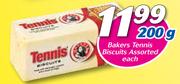 Bakers Tennis Biscuits-200g Each
