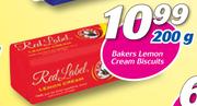 Bakers Lemon Cream Biscuits-200g