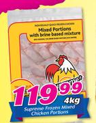 Supreme Frozen Mixed Chicken Portions-4Kg