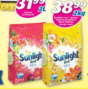 Sunlight 2-In-1 Spring/Tropical Sensations Hand Washing Powder-2Kg