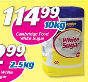Cambridge Food White Sugar-10Kg
