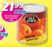 All Gold Super Fine Apricot Jam-900gm