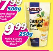 Moir's Custard Power Refill Pouch-250gm