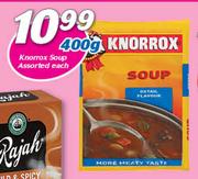 Knorrox Soup Assorted-400gm