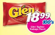Glen Tagless Teabags Pouch-100's