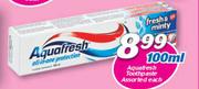 Aquafresh Toothpaste Assorted-100ml Each