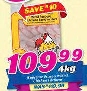 Supreme Frozen Mixed Chicken Portions-4Kg