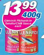 Glenryck Pilchards In Tomato/Chilli Sauce-400g Each
