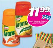 Knorr Aromat Canister Assorted-75g Each