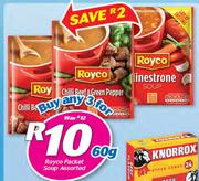 Royco Packet Soup Assorted-3 x 60g