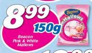 Beacon Pink & White Mallows-150g