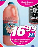 Island Squeeze Dairy Blend Assorted-2Ltr 
