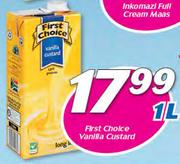First Choice Vanilla Custard-1Ltr