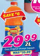 Oros Original Orange Squash-2Ltr