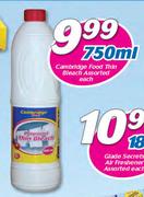 Cambridge Food Thin Bleach Assorted-750ml