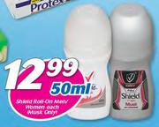 Shield Roll Men/Women Musk Only-50ml Each