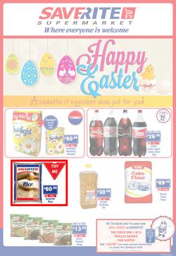 Saverite : Happy Easter (17 Apr - 4 May 2014), page 1