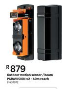 PARAVISION Outdoor Motion Sensor/Beam x 2