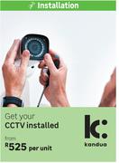 Kandua CCTV Installation-Per Unit