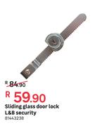 L&B Security Sliding Glass Door Lock