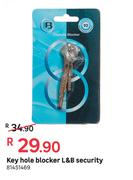 L&B Security Key Hole Blocker
