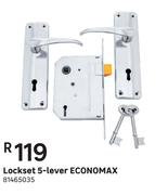 Economax Lockset (5 Lever)