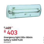 Fluo Emergency Light 