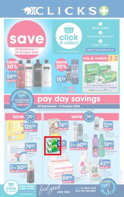 Clicks : Save (22 Sep - 23 Oct 2016), page 1