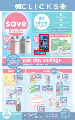 Clicks : Save (22 Sep - 23 Oct 2016), page 1