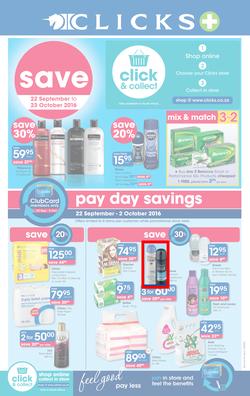 Clicks : Save (22 Sep - 23 Oct 2016), page 1