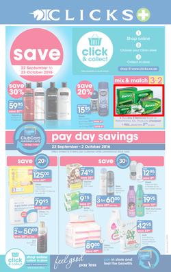 Clicks : Save (22 Sep - 23 Oct 2016), page 1