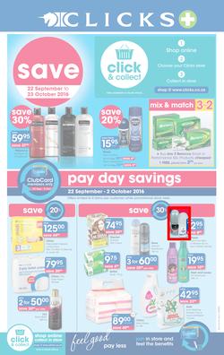 Clicks : Save (22 Sep - 23 Oct 2016), page 1