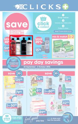 Clicks : Save (22 Sep - 23 Oct 2016), page 1