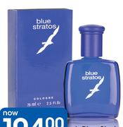Blue Stratos Cologne-75ml Each