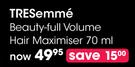 Tresemme Beauty Full Volume Hair Maximiser-70ml 