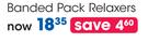 Caivil Just For Kids Banded Pack Relaxers-Each
