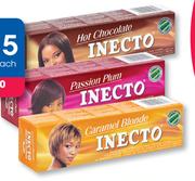 Inecto Hair Colour Cream-50ml Each
