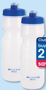 Clicks Water Bottle-2x750ml
