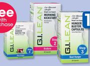 G.I. Lean Morning Kickstart & Hunger Buster Capsules+ Free Hunger Buster Tea-Per Offer