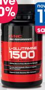 GNC Pro Performance L-Glutamine 1500 90 Capsules-Per Pack