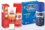 Deep Heat Or Deep Freeze Products-Each