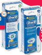 Oral-B Vitality Precision Clean Power Or 3D White Power Toothbrush-Each