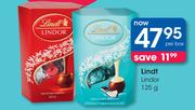 Lindt Lindor 125gm-Per Box